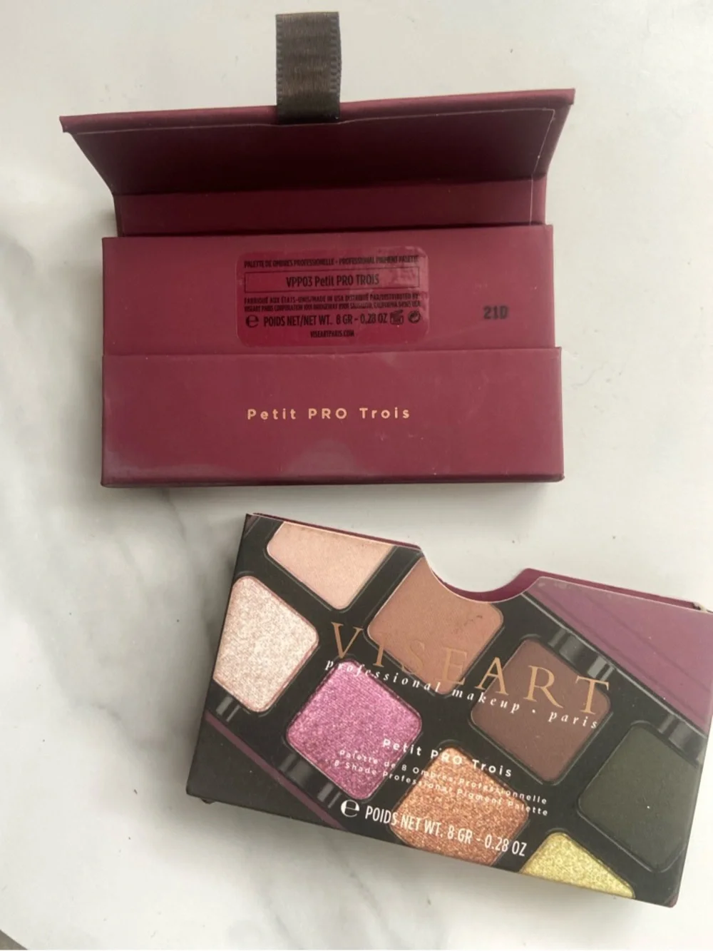Viseart Petite Pro Trois Eyeshadow Palette